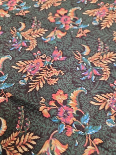 Yards green floral wheat - 2,