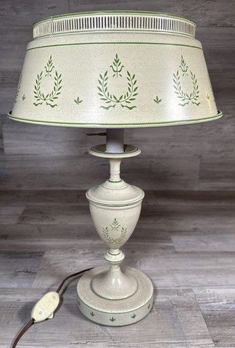 Toleware metal table lamp - metal,