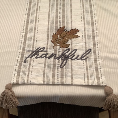 Thankful wheat striped - wheat,